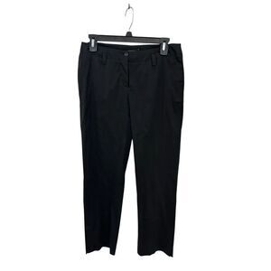 CIVIDINI Black Women’s Pants Size 42 Straight Leg Made in Italy Chinos